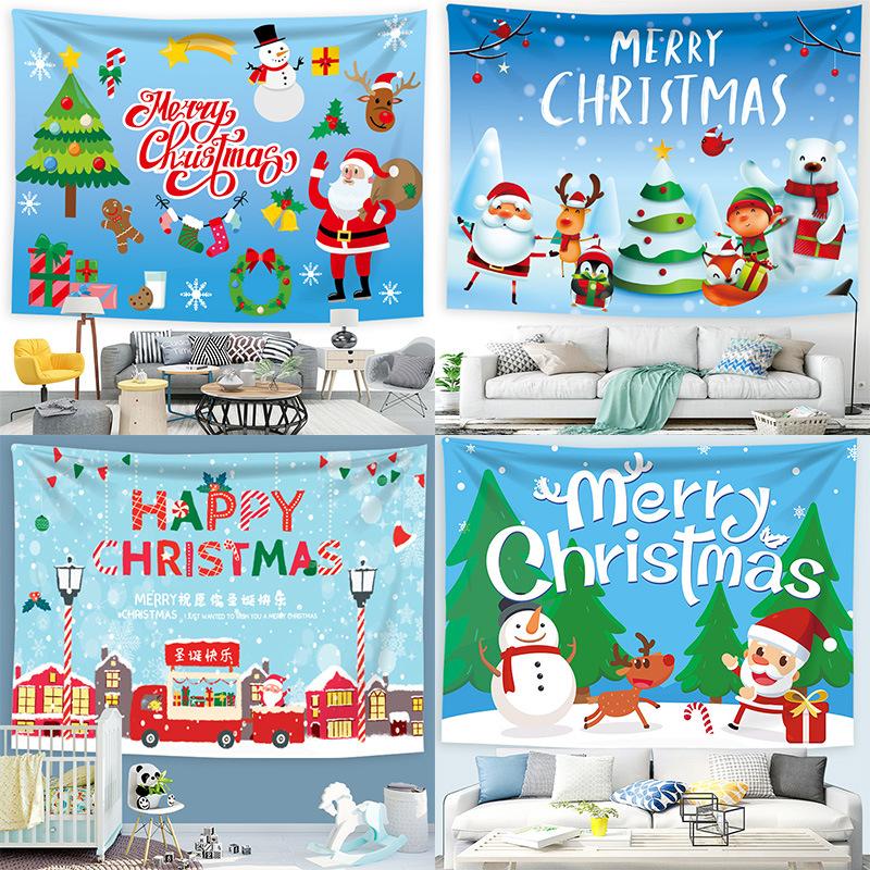 Amazon Home Tapestry Christmas Tree Beach Towel Sitting Blanket Beach Towel Canvas
