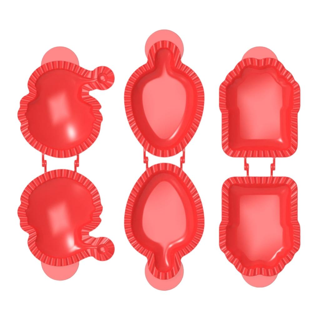 3Pcs Pie Molds, Dough Presser Pocket Pie Molds For Baking, Party Potlucks Hand Pie Molds,