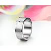 Mens Rings Stainless Steel Ring Engagement Ring Cross Ring Bible Stamp Lord's Prayer Simple Fashion Cool Popularity Stylish To My Boyfriend To My