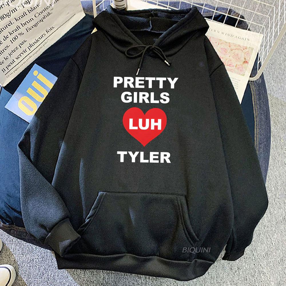 Pretty Girls Luh Tyler Rapper Hoodies Hip Hop Streetwear Casual Men Heavy Mental Fashion Sweatshirts Hooded Winter Hoodie