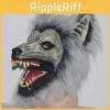 Lighted Wolf Head Mask With Claws For Halloween Costume And Cosplay