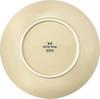 Hanae Mori "Fleur" Floral Print Set of 4 Curry Plates, Pasta Plates, and Deep Plates, Approx. 21cm Diameter x 4cm Deep, Dishwasher and Microwave Safe,