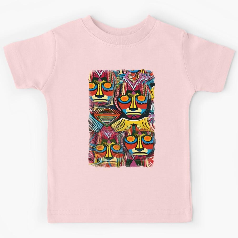BRINGING FACES TO LIFE - POP ART Kids T-Shirt 130