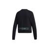 Adidas Neo Casual Sports Crew Neck Pullover Sweatshirt Women Sweatshirt Black GM2314