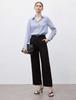 2025 Women's Striped Long-Sleeve Single-Breasted Casual Fashion Shirt
