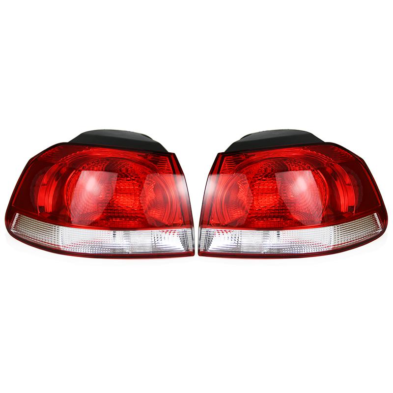 1Pc Tail Light For VW Golf Mk6 Golf 6 Hatchback 2009 2010 2011 2012 2013 Rear Taillight Warning Light Reversing Light