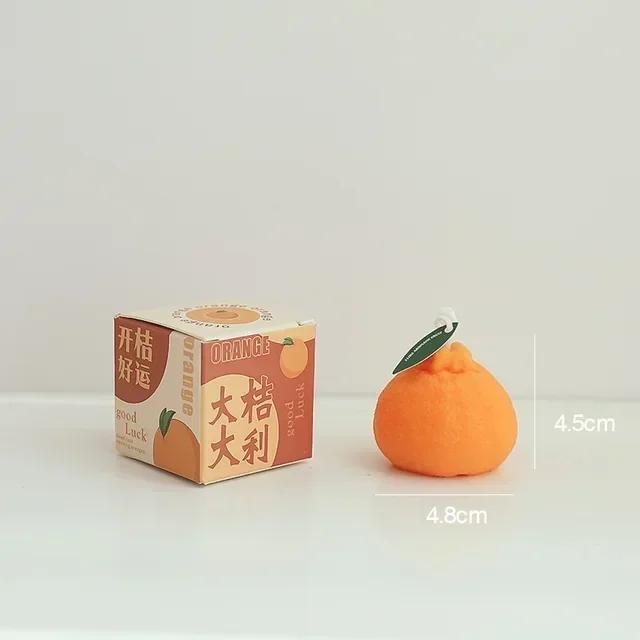 Tangerine Scented Candle DIY Gift Souvenir Small Gift Shoot Imitation Fruit Spring Festval Lucky New Year Gift Orange Birthday
