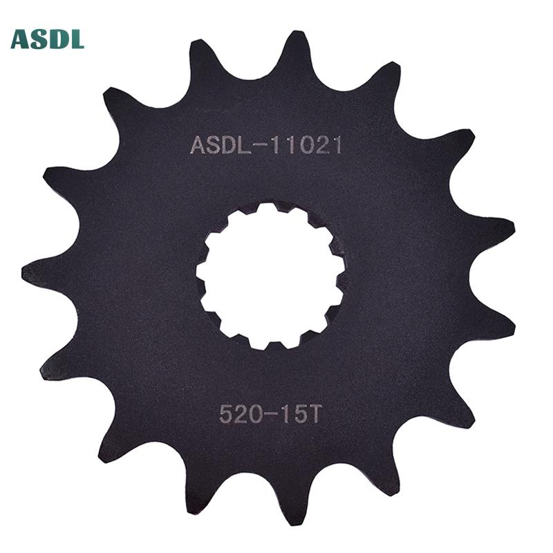 Front Sprocket 520 15T for CF Moto 650 MT 700 CF-X For Kawasaki 400 Ninja EN EX KLE 650 ER-6f Z650 W800 KX250 For Suzuki SV650