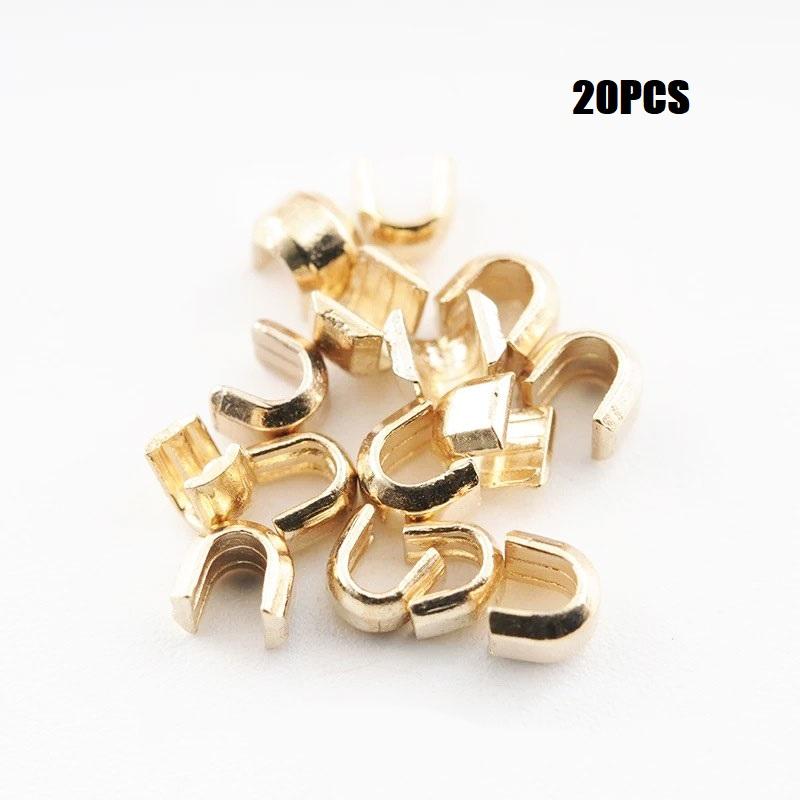 5# U-Shaped Zipper Repair Part Anti-Lost Zipper Head Clothing Bag Closure Card Stop Repair Accessory Prevent Zipper Breakage