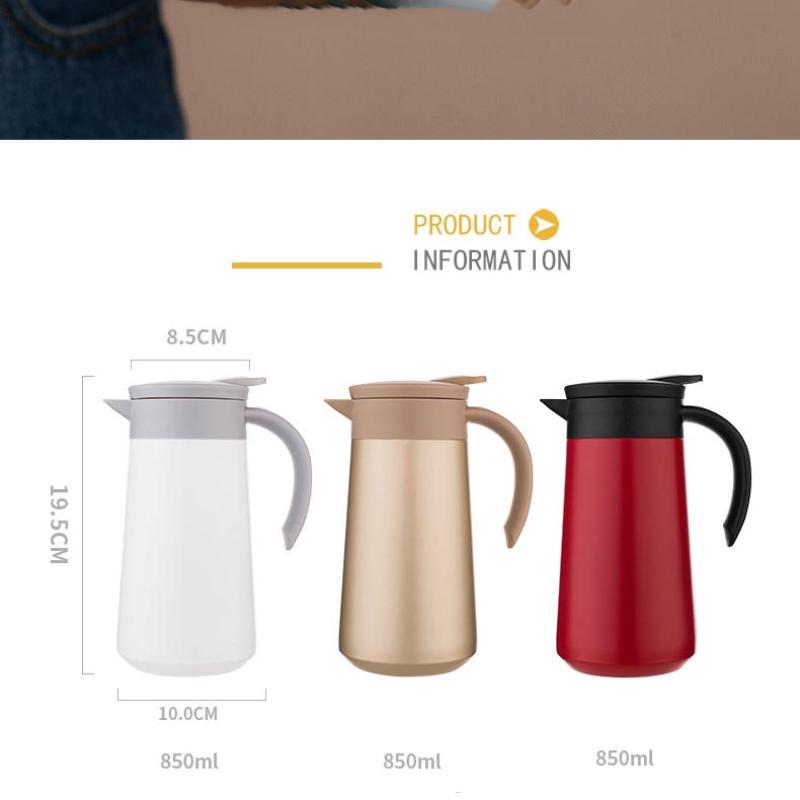 Cheap 800ML 304 Stainless Steel Insulation Pot Thermoses Double Wall