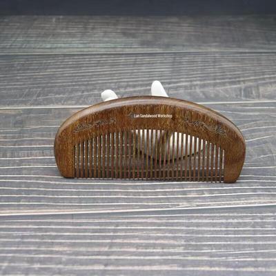 JINGRUIXIANG Golden Sandalwood Massage Comb