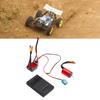 Brushless Motor ESC Kit S2435 4800KV Brushless Motor 25A Brushless ESC for 1/16 1/18 RC Car