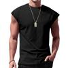 2024 Herren Sommer Ärmelloses Lockeres Einfarbiges Tanktop