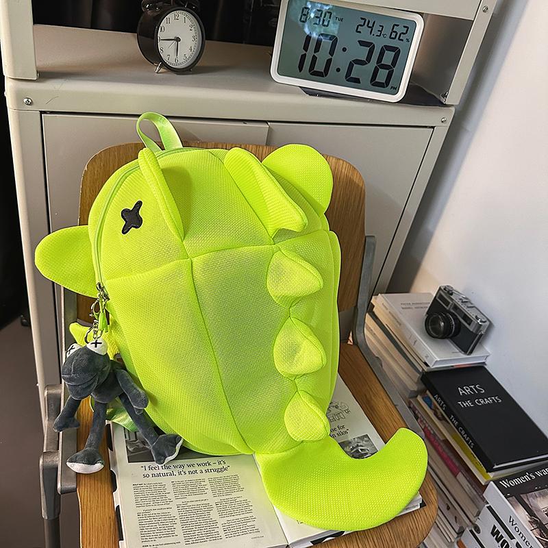 Cartoon Shark Backpack Student Schoolbag Travel Backpack