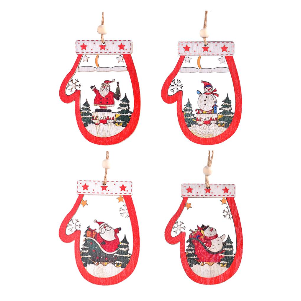 Vánoční přívěsek rekvizita festivalové ozdoby ve tvaru rukavice sváteční ozdoba rozvržení scény vánoční stromek dekor dárek závěsná ozdoba