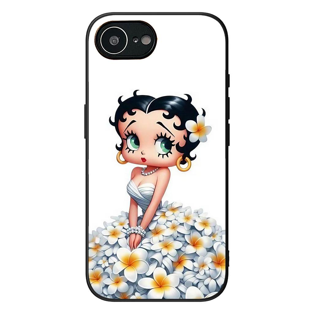 

for Motorola Moto G04 G13 G14 G22 G23 G20 G32 G34 G35 G64 G82 G84 G53 G60 G72 E14 E15 E13 Case Women B-Bettys Girls B-Boops Motorola Moto E32