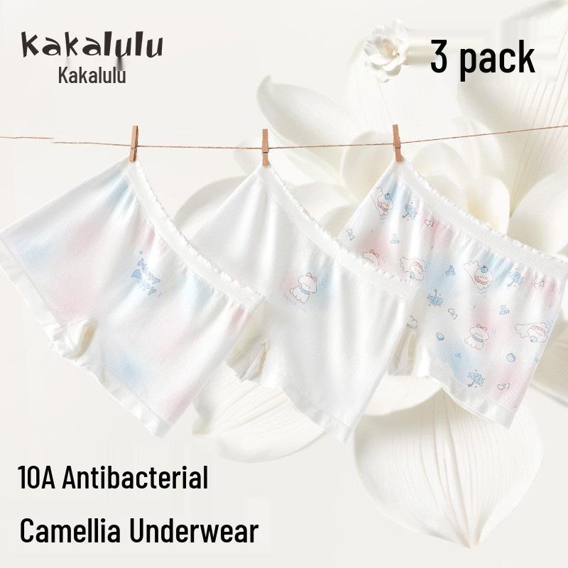 

Camellia Protective Girl s Boxer Briefs: Soft, Antibacterial Shorts, No Pinch Design XXL