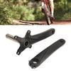 Mountain Bike Crankset Hollow Integrated Aluminum Alloy Lightweight Bike Crank Arm Set for Road Bicycle