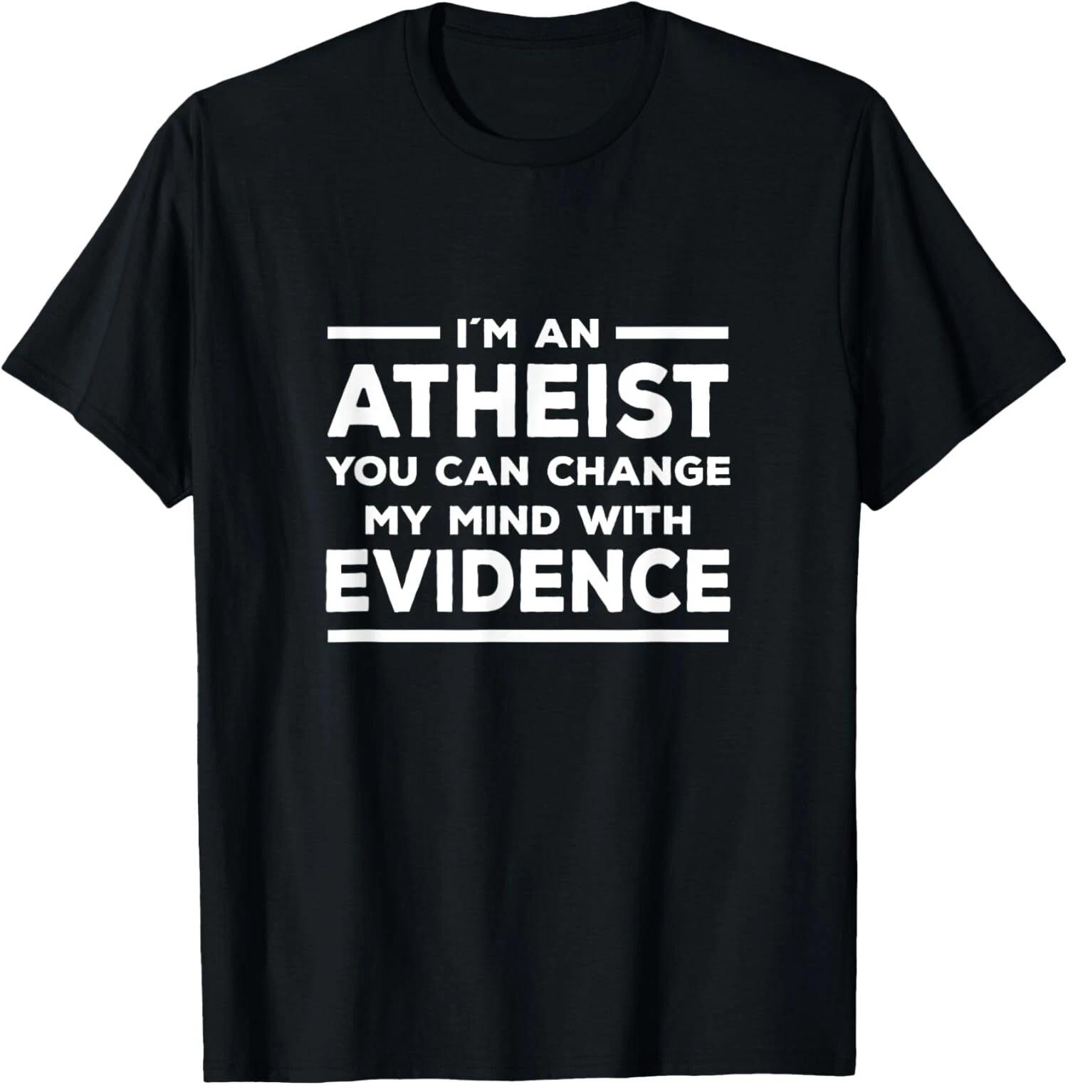 I m An Atheist - Atheist Atheist T-Shirt Made In USA M