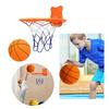 Mini Indoor Basketballkorb Kinder Kleiner Basketballkorb Wandmontage Dunks Felgen Hängende Bretter mit Mini-Basketball-Kits