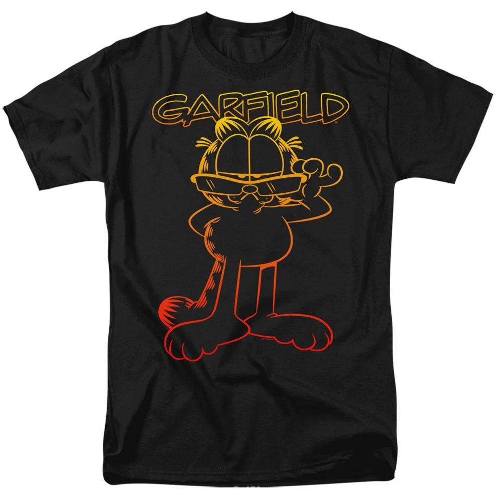 Garfield - Hotshot Garfield - Unisex Short Sleeve Children s T-shirt - Black 120