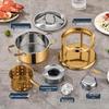 MAXCOOK 304 Stainless Steel Mini Hot Pot