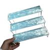 Dazzling Storage Display Rack Mica Water Ripple Design Dessert Display Stand  Office Decor