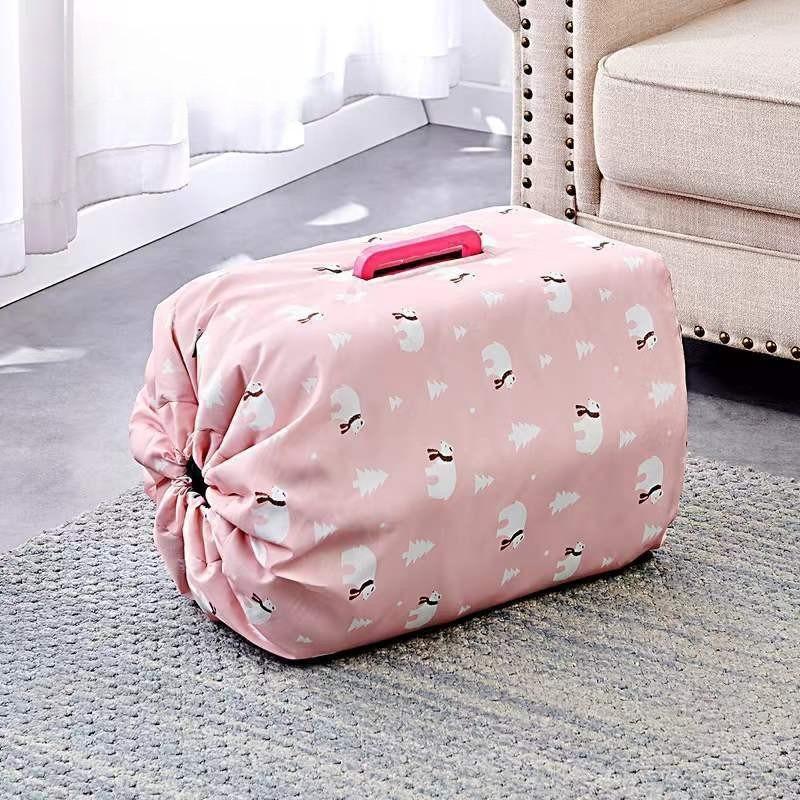 

Thickened Pet Airline Crate Cover Jacket Winter Windproof Light Blocking Drawstring Bag for Cat Dog Carrier Travel Cold Weather Use of 450A Pet Box розовый