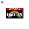 Ich liebe Gay Porn Rainbow Prank Funny Gag Joke Gift Window Decal Bumper Sticker
