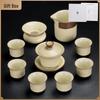 Ru Kiln 10-Piece Gaiwan Tea Set