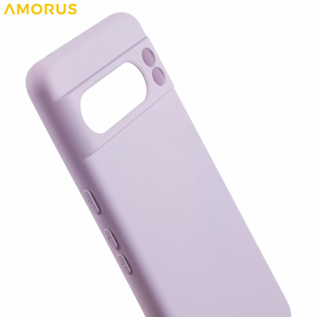 For Google Pixel 8 Pro Case Precise Cutouts TPU Fiber Lining Shockproof Phone Cover