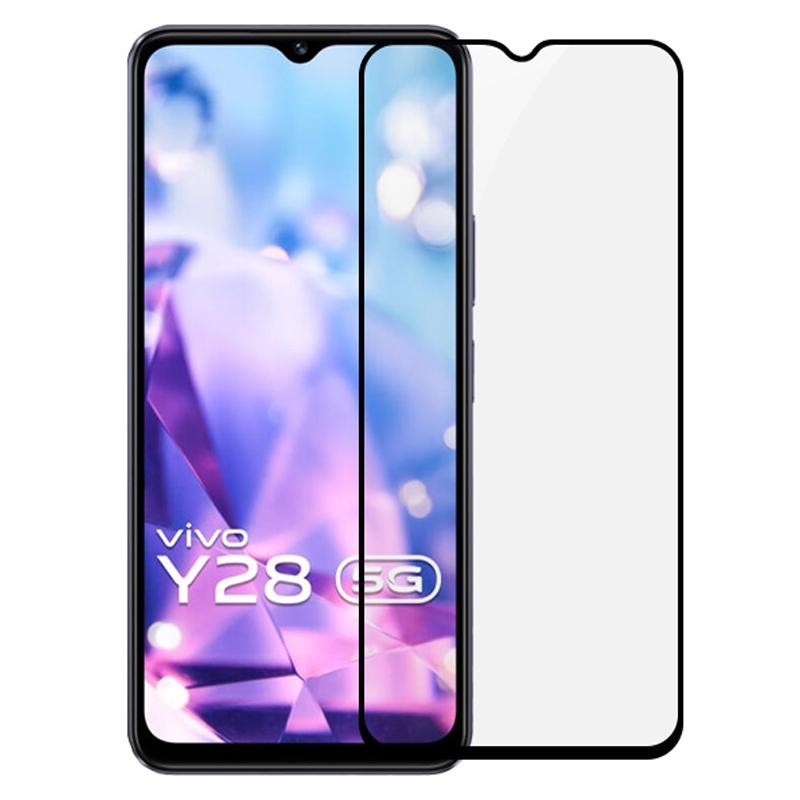 

RURIHAI For vivo Y28 5G High Aluminum-Silicon Glass Screen Protector Secondary Hardening Type A