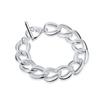 Original 925 Sterling Silver Sanding Chain For Women Hot Top Quality Charms Bracelets Bangles Jewelry Jewellery Argent 925