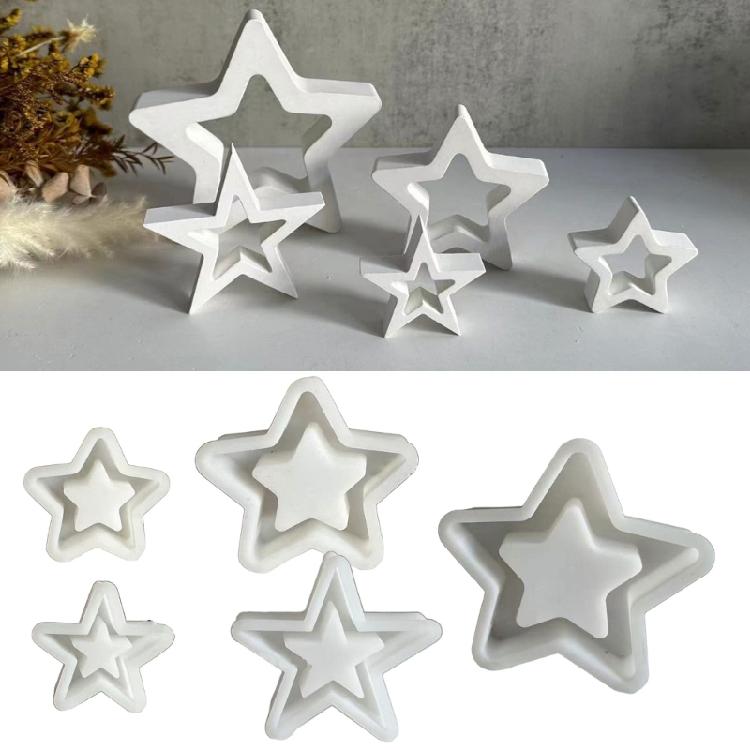 Resin Mold for DIY Craft Gypsum Ornament Home Decorations, Epoxy Resin Casting