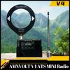 AMNVOLT V4 ATS MINI SI4732 Radio ALL Band DSP Radio FM AM SSB LSB USB Receiver with Added the Wired Headphone Feature