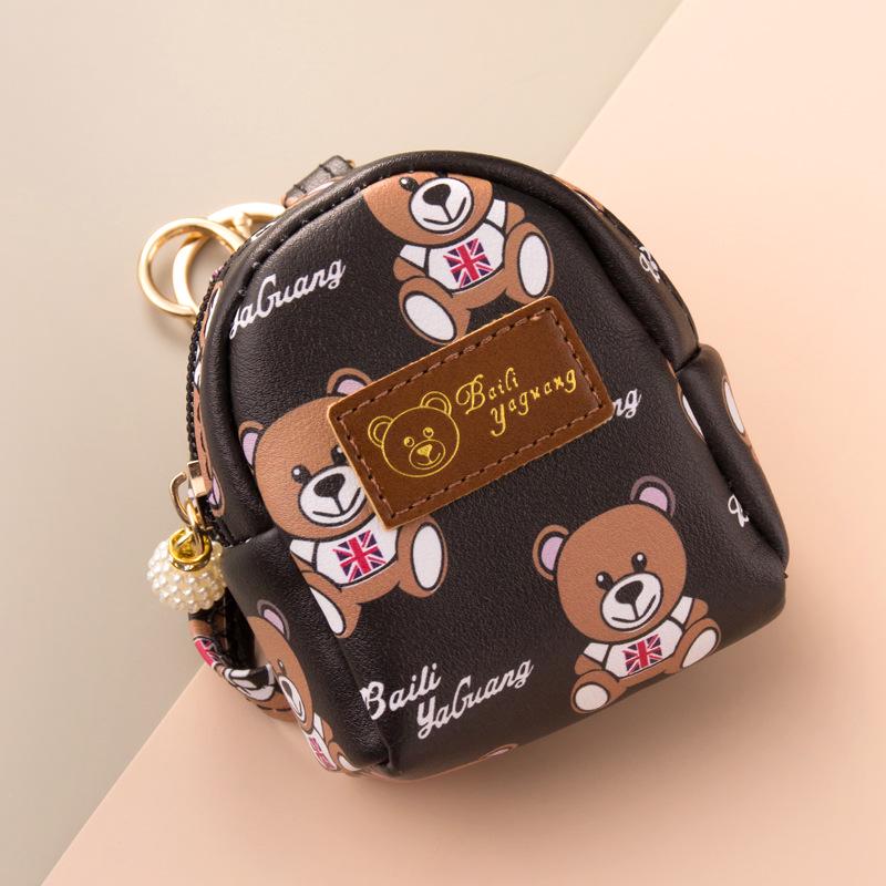 Girly Hot Style Cute Bear Coin Purse - Portable & Stylish Key Bag