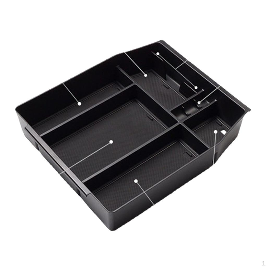 Center Console Organizer Secondary Insert Tray Replacement Armrest Storage Box for F-150 F150 Made