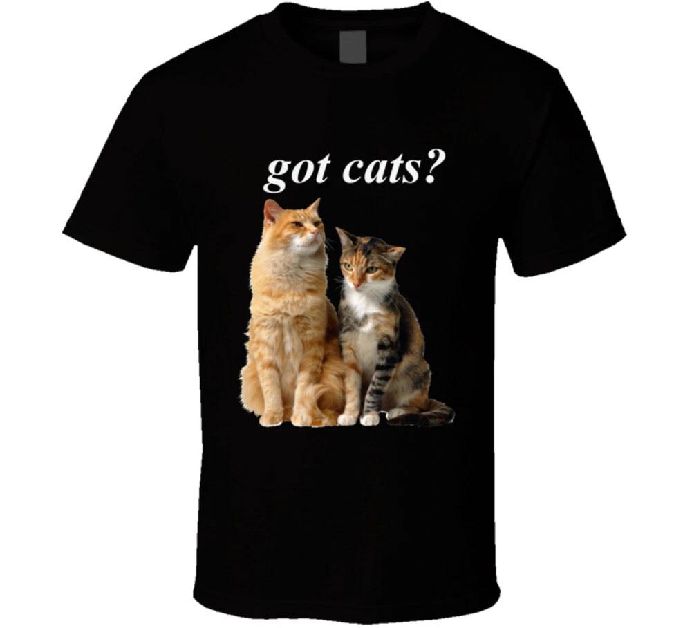 Got Cats? Funny Cat Lady Tabby Premium T Shirt S