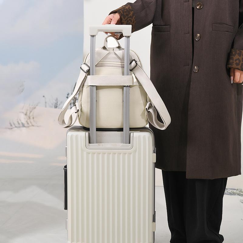 Lightweight Student School Bag Women's Commuter Backpack Water-Repellent Nylon Travel Backpack