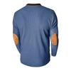 Men's Long Sleeve Stand Collar Henry Tshirt Casual Cotton Patchwork T-Shirt Autumn Winter Base Layer Shirt American Retro Tees