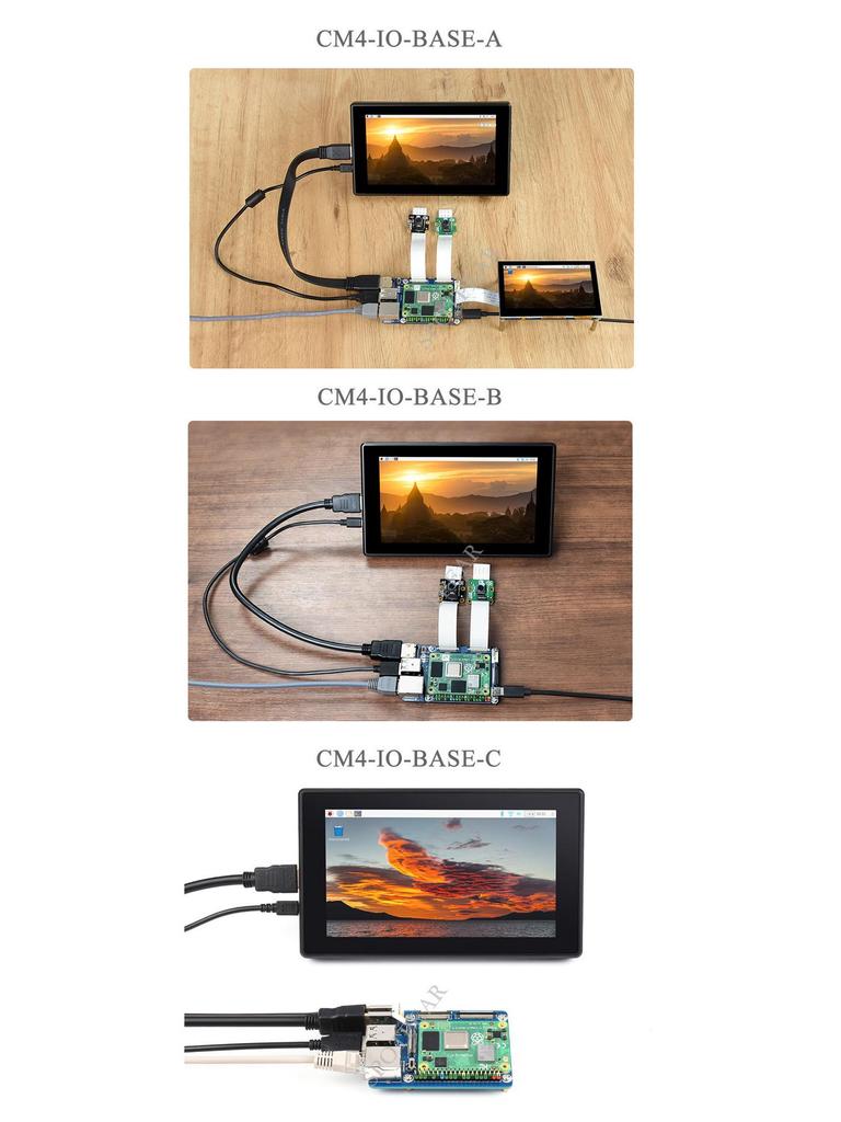 Raspberry Pi CM4 Mini Host IO Baseboard