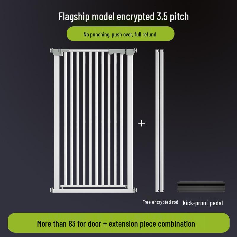 Heightened Cat-Proof Pet Barrier: No-Drill Indoor Door & Balcony Fence