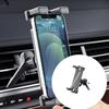 Adjustable Car Vent Phone Holder For Large Screens Antislip Grip 360 Degree Rotation Mount for Tablets And Mobile Device