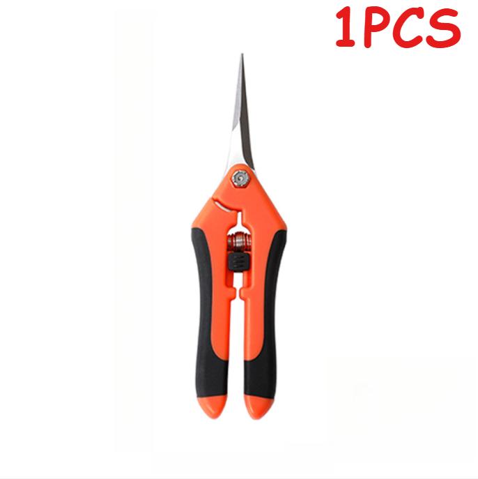 Ergonomic Pruner For Garden Work Gardening Scissors For Precise Cutting Of Plants Branches Fruits Essential Garden Scissors