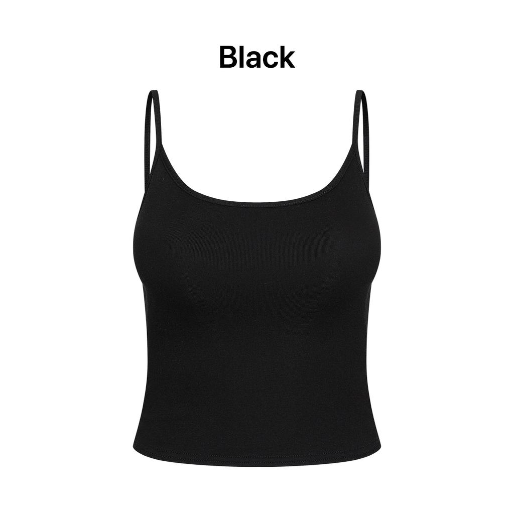 Women's Slim Fit Camisole Tank Top, Basic Sleeveless Cami, Casual Stretchy Vest for Daily Wear