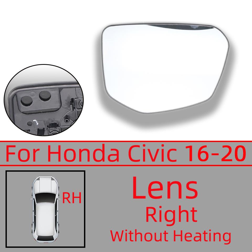 Left And Right External Rearview Mirror Lower Cover Cap Wing Side Mirror Lower Shell For Honda Civic 2016 2017 2018 2019 2020