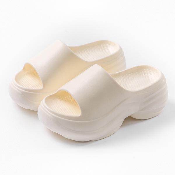 Women's 2025 Summer Height-Boosting Platform Beach Slippers