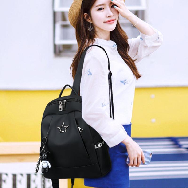 Small backpack women leather Shoulder Bag Summer Leisure mini backpacks female backpack bag