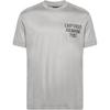 Logo Letter Print Crew Neck Short Sleeve T-Shirt Men Tops Gray 3D1TA2-1JUVZ-06H2
