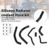 Silicone Radiator Coolant Hose Kit For Kawasaki Z1000 Z1000SX Z1100 Black